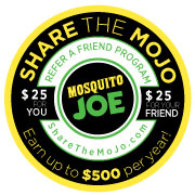 Mosquito Joe Share the MOJO Logo